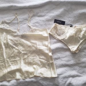 Silk cami set